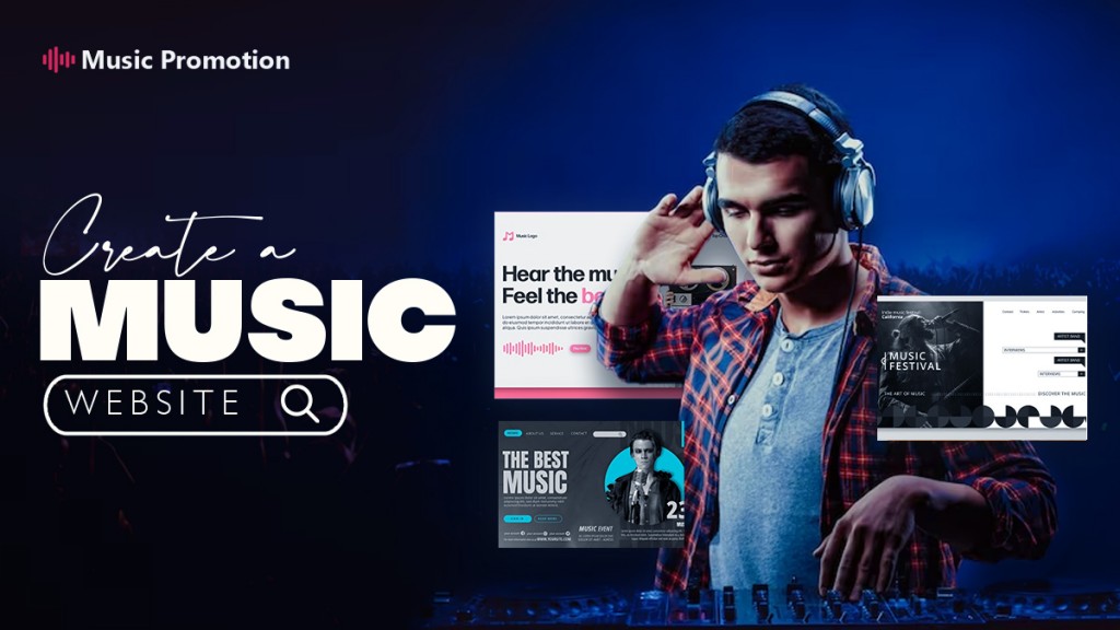 Get to Create a Music Website at an Affordable Price with Music Promotion Club