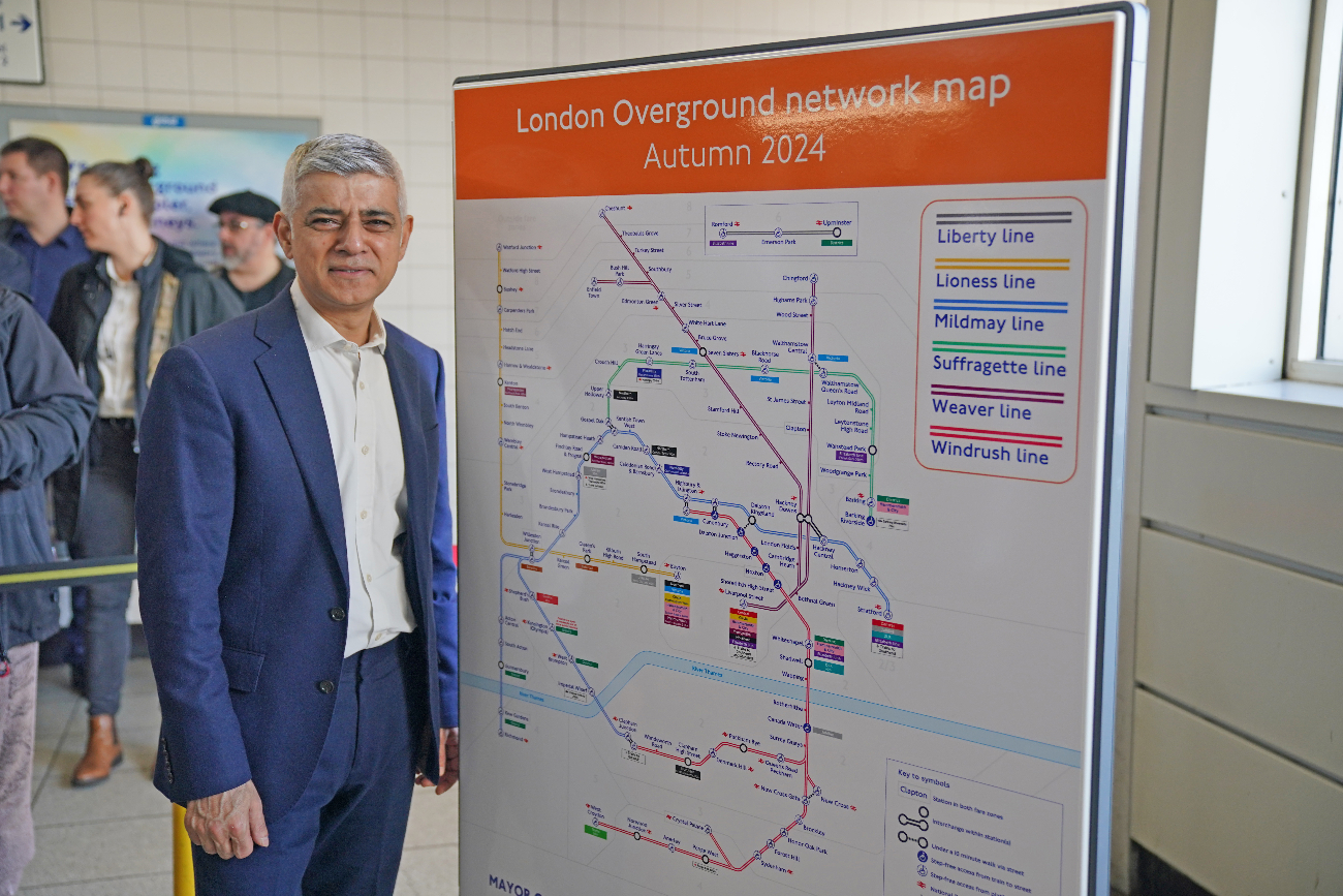 Mildmay, Weaver and Liberty: What do the London Overground’s brand-new names really suggest?