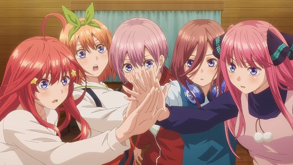 The Quintessential Quintuplets Anime Shares 5th Anniversary Event Visuals