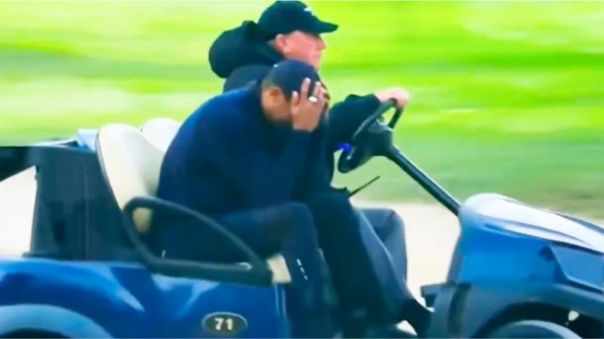 Dejected Tiger Woods leaves resurgence competition at Genesis Invitational due to health problem