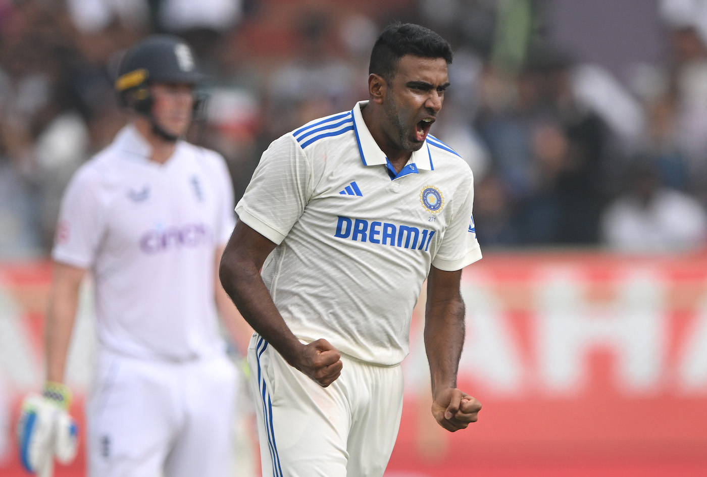 Ashwin: ‘500 done and cleaned, now got a video game hanging in the balance’