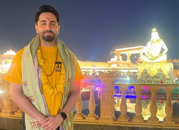 Ayushmann Khurrana looks for true blessings at Mahakal Temple in Ujjain