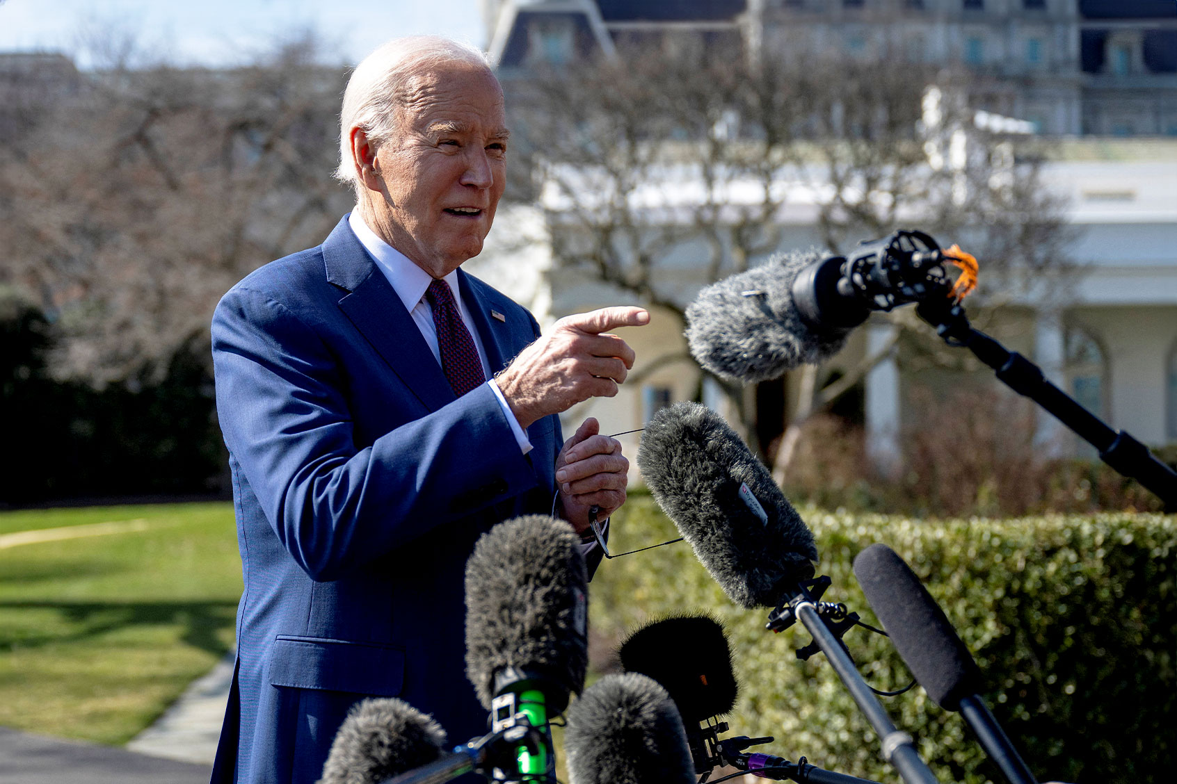 Joe Biden offers the media a frantically required lesson about Donald Trump