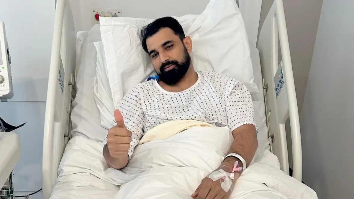 Cricketer Mohammed Shami goes through effective heel surgical treatment in UK