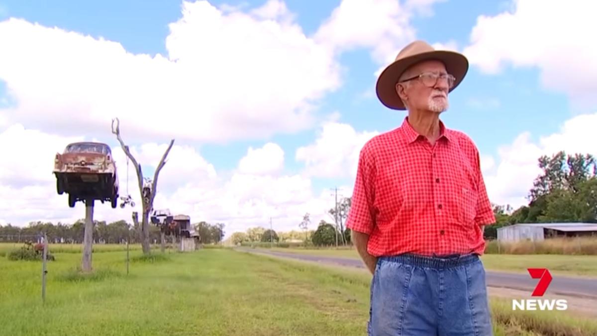 Bundaberg regional’s gravity-defying art setup might quickly be torn down due to neighbour grievance