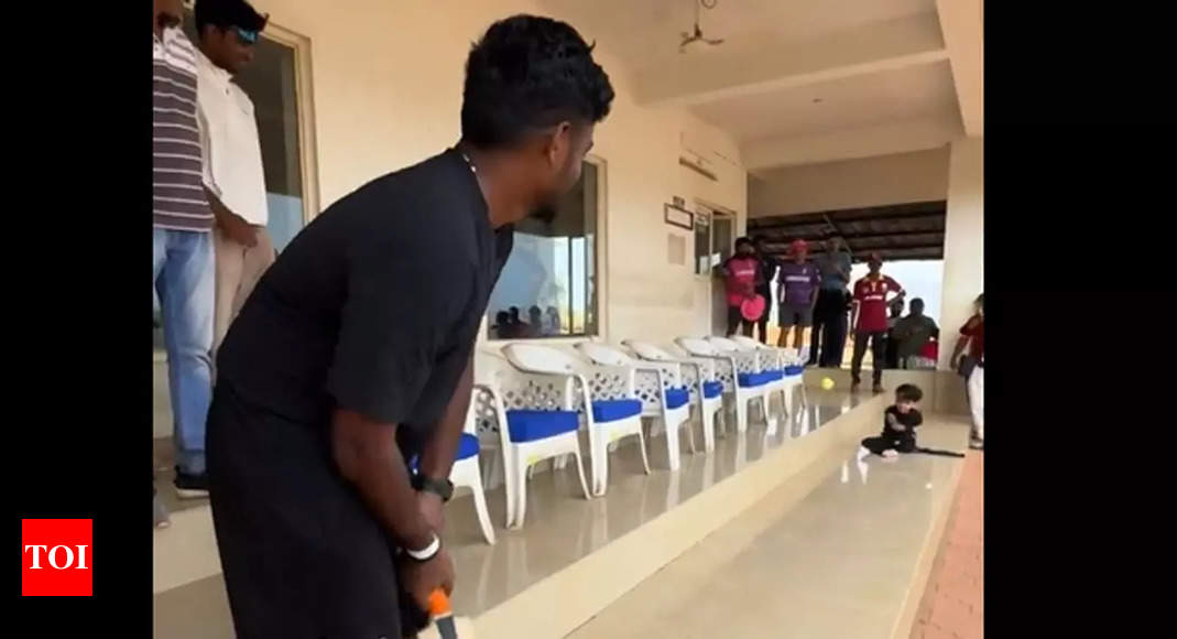 Enjoy: Sanju Samson keeps his guarantee, plays cricket with specially-abled kid