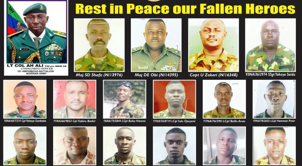 DHQ Reveals Names, Photos Of Soldiers Killed In Delta Communal Clash