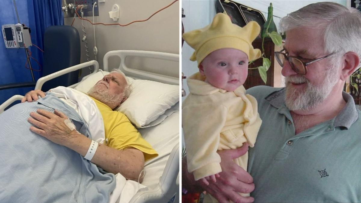 Household of Brisbane grandpa Russell Bates pleads for responses over his death at Logan Hospital