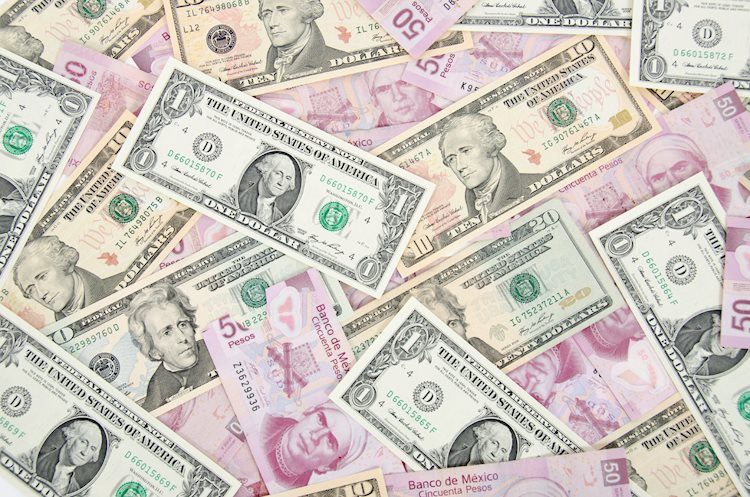 Mexican Peso falls versus strong United States Dollar as FOMC conference looms