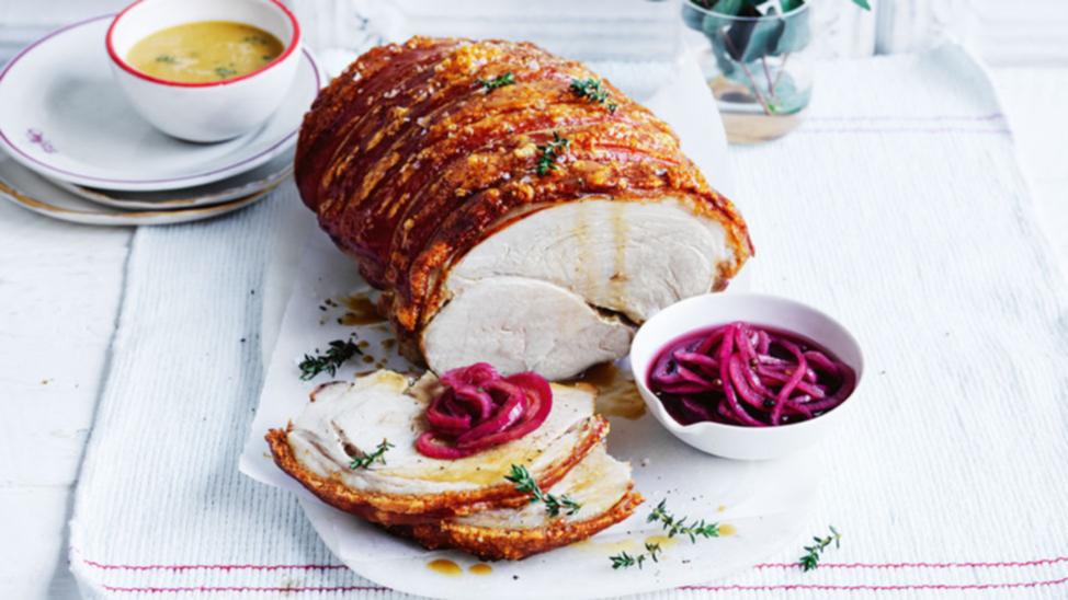 Curtis Stone cooks the best roast pork with crispy crackling