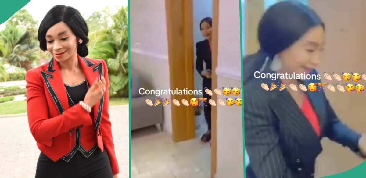 Video: See how Zenith Bank personnel responded after Adaora Umeoji ended up being CEO