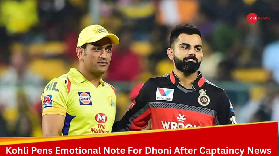 IPL 2024: After MS Dhoni Steps Down As CSK Captain, Virat Kohli Pens Emotional Note For ‘Thala’