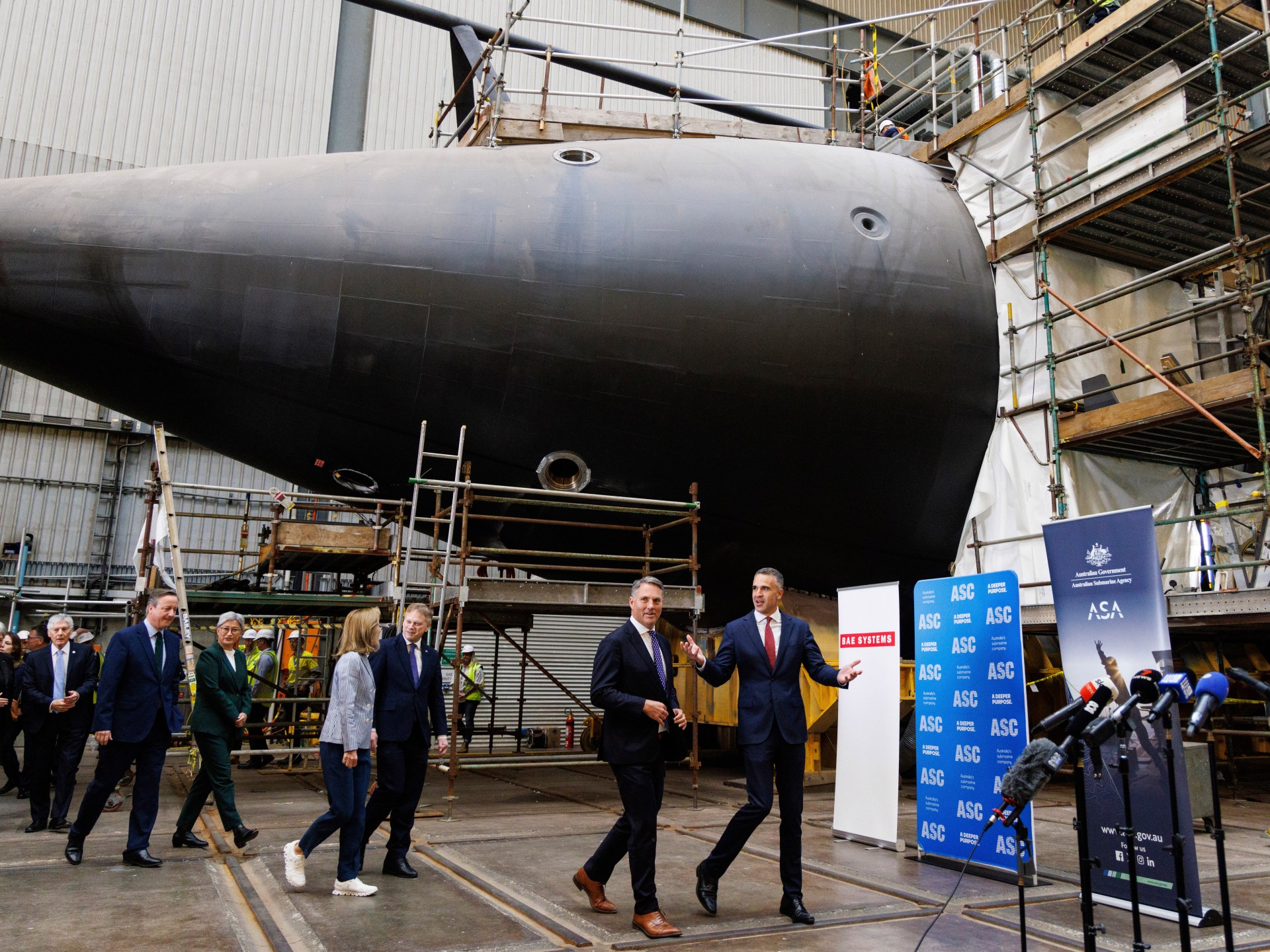 Australia to contribute $3bn for building of AUKUS submarines