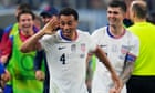 Adams error assists United States beat Mexico however video game stopped due to homophobic chants