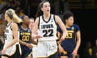 Caitlin Clark breaks single-season scoring record as Iowa endure scare