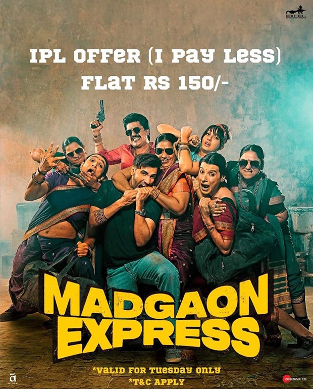 Excel Entertainment’s Madgaon Express readily available for just Rs. 150 today