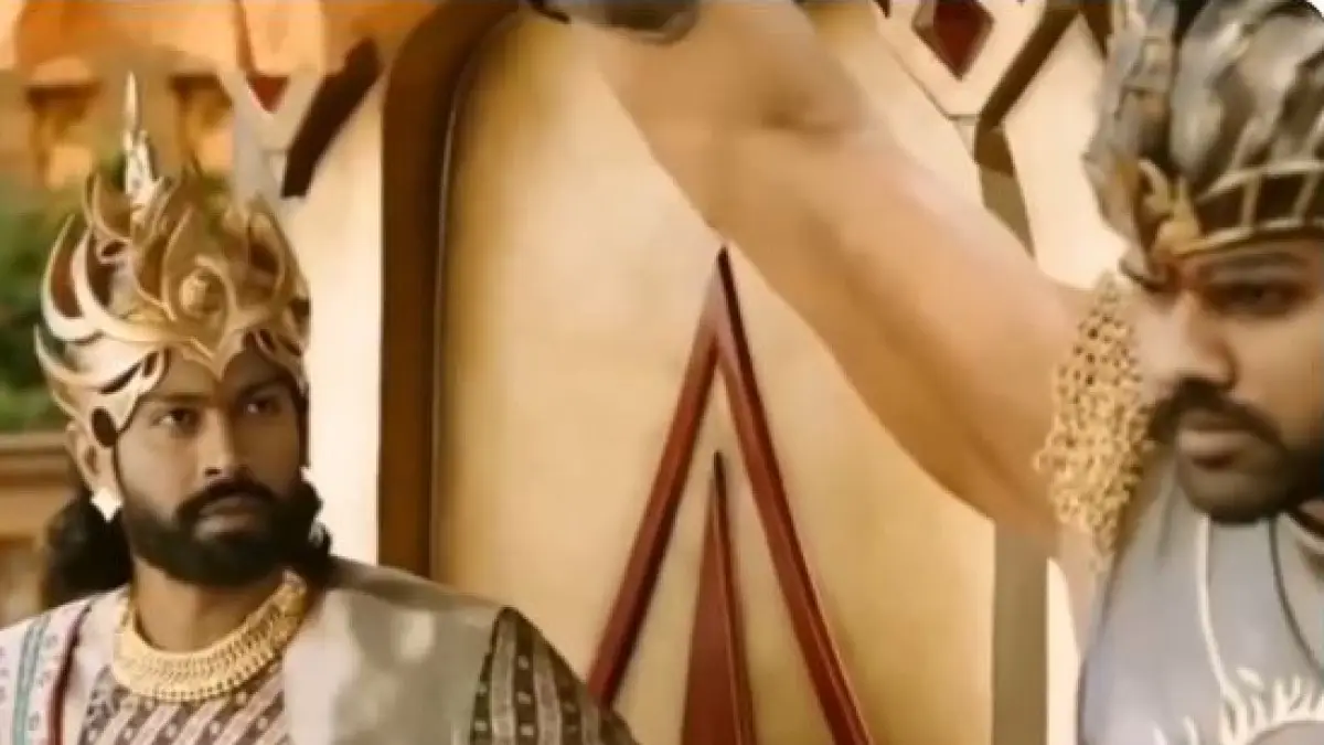 Rohit Sharma as Baahubali Prabhas, Hardik Pandya as Bhallaldeva finest video on web today– Watch