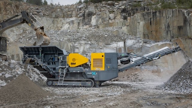 Jaw crusher leads collection of organized devices launches for Rubble Master