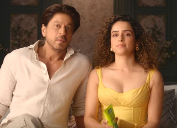 Jawan stars Shah Rukh Khan and Sanya Malhotra reunite for a commercial of Joy Personal Care