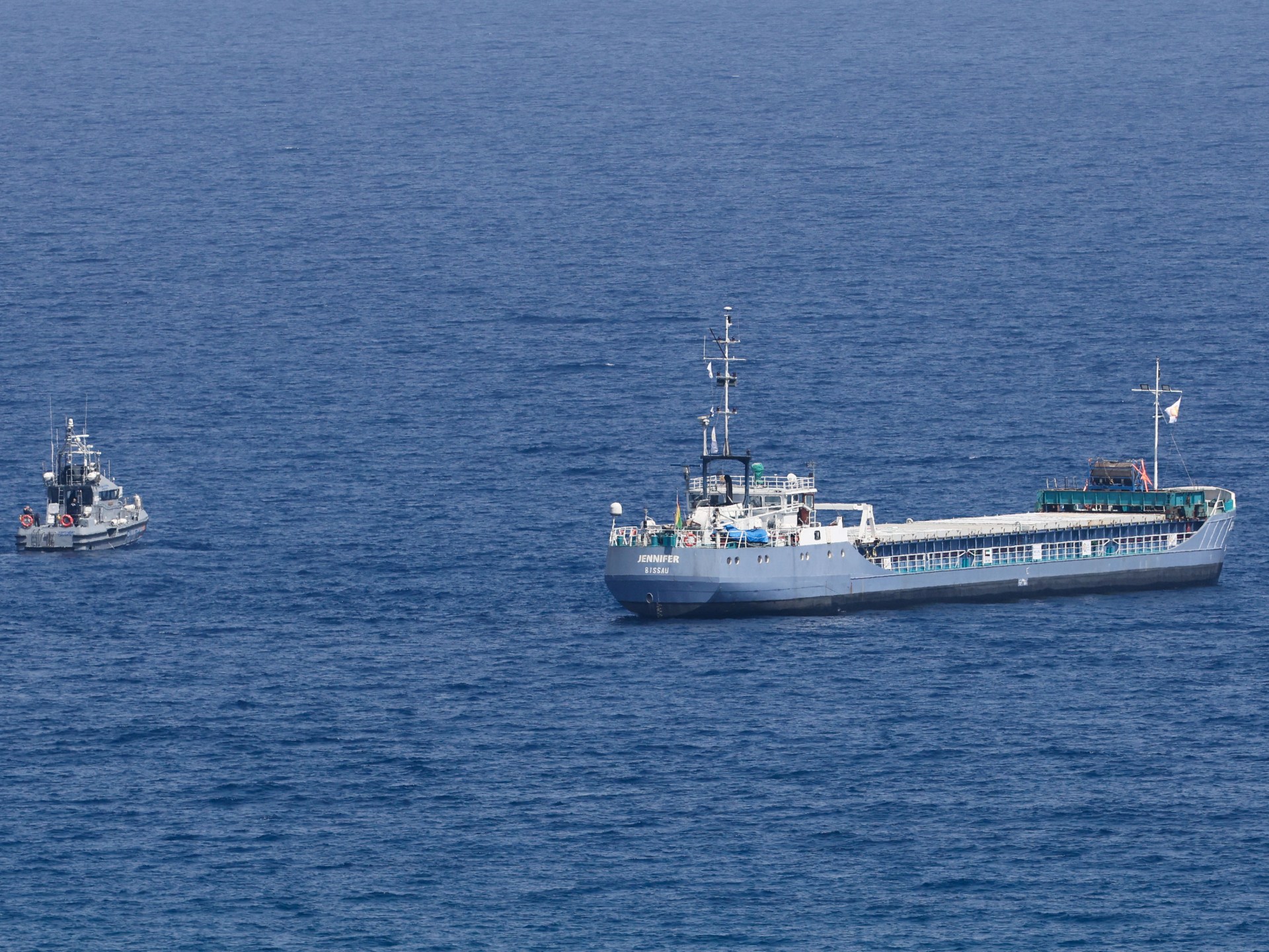 Help ships with almost 400 tonnes of food leave Cyprus for Gaza