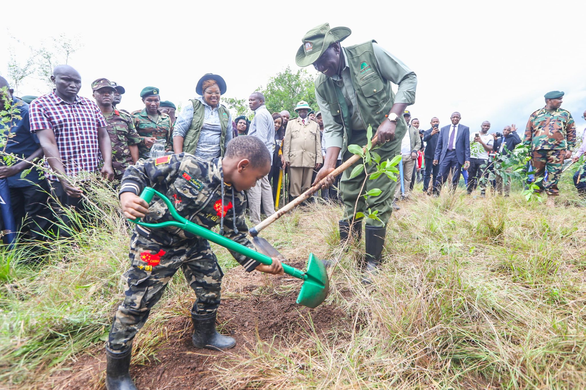President William Ruto leads nationwide Tree Planting Day in Murang’a County