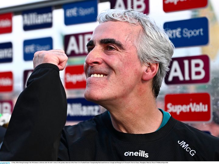 ‘We were viewing the tossing and it was fantastic, fantastic’– Jim McGuinness and Donegal motivated by Munster legendary