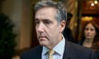 Trump lawyer leans on Cohen’s desire for vengeance in interrogation– live