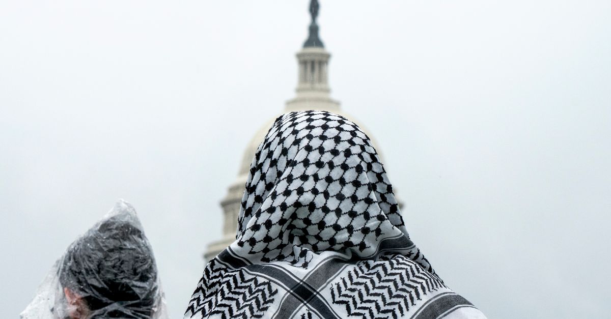 Numerous Pro-Palestinian Protesters Rally In Washington To Mark A Painful Present And Past