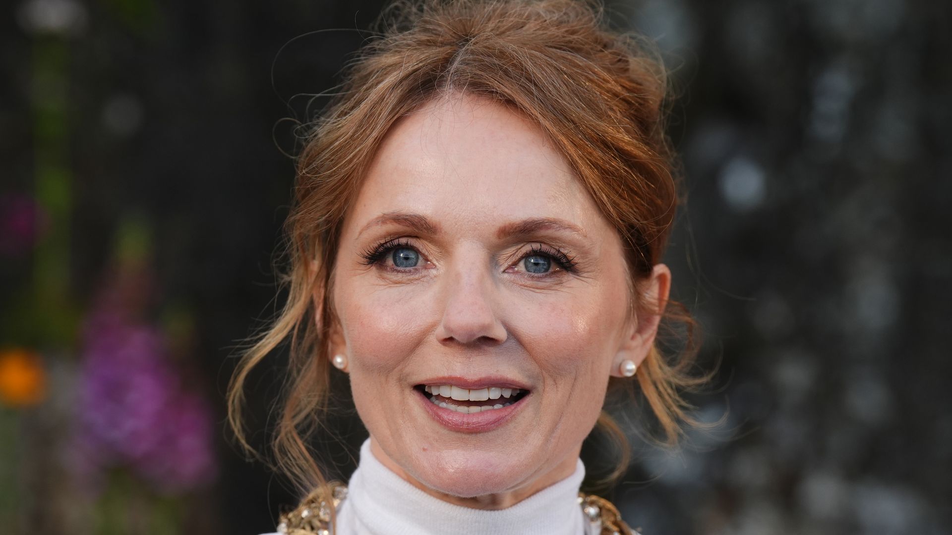 Geri Halliwell-Horner is a vision in all-white at star-studded Dior program in Scotland