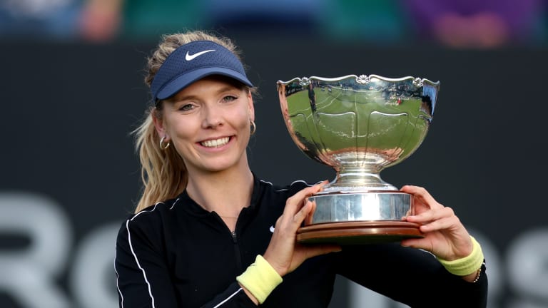 Alex de Minaur police officers saucy caution from partner Katie Boulter after double title pleasure