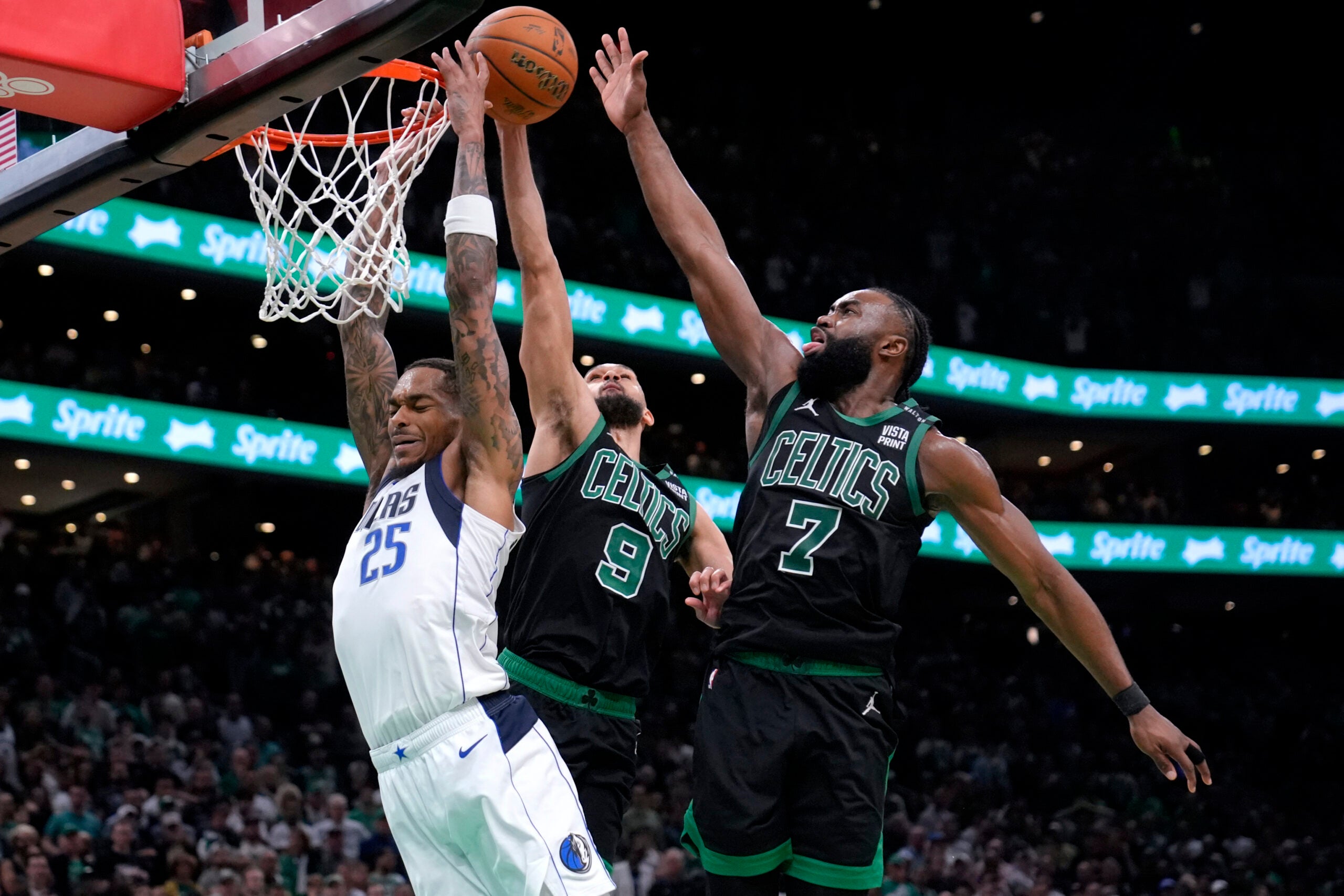 Boston Celtics beat Dallas Mavericks in NBA finals to win record 18th title