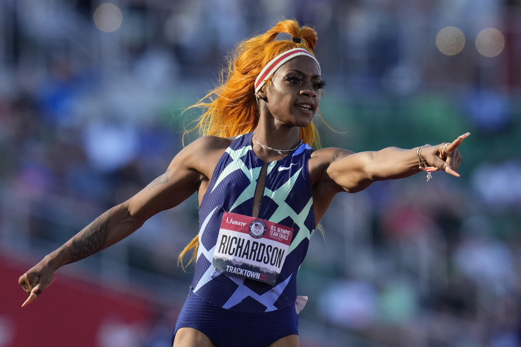 Sha’Carri Richardson punches Olympic ticket with world’s fastest 100m of year