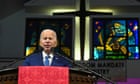 ‘This nation requires him’: Biden draws rapturous applause at a Philadelphia church