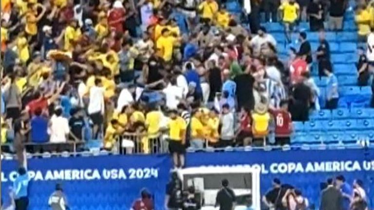 Copa America: Uruguay gamers safeguard choice to get in crowd to safeguard households in the middle of brawl