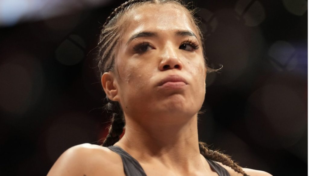 UFC flyweight Tracy Cortez chops off hair to make weight for battle