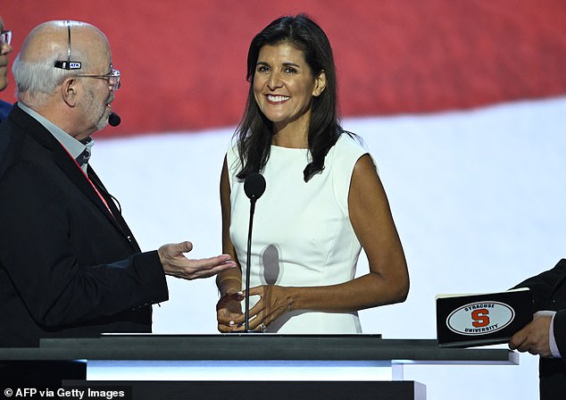 Previous competitors Haley and DeSantis back Trump at Republican convention