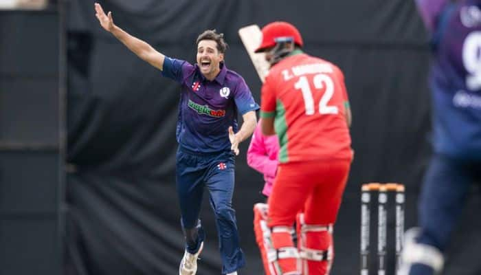 Scotland’s Charlie Cassell Shatters Records With Historic 7-Wicket ODI Debut, Video Goes Viral