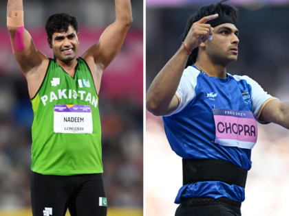 Pakistan’s Arshad Nadeem beats Neeraj Chopra to win Olympic gold in javelin