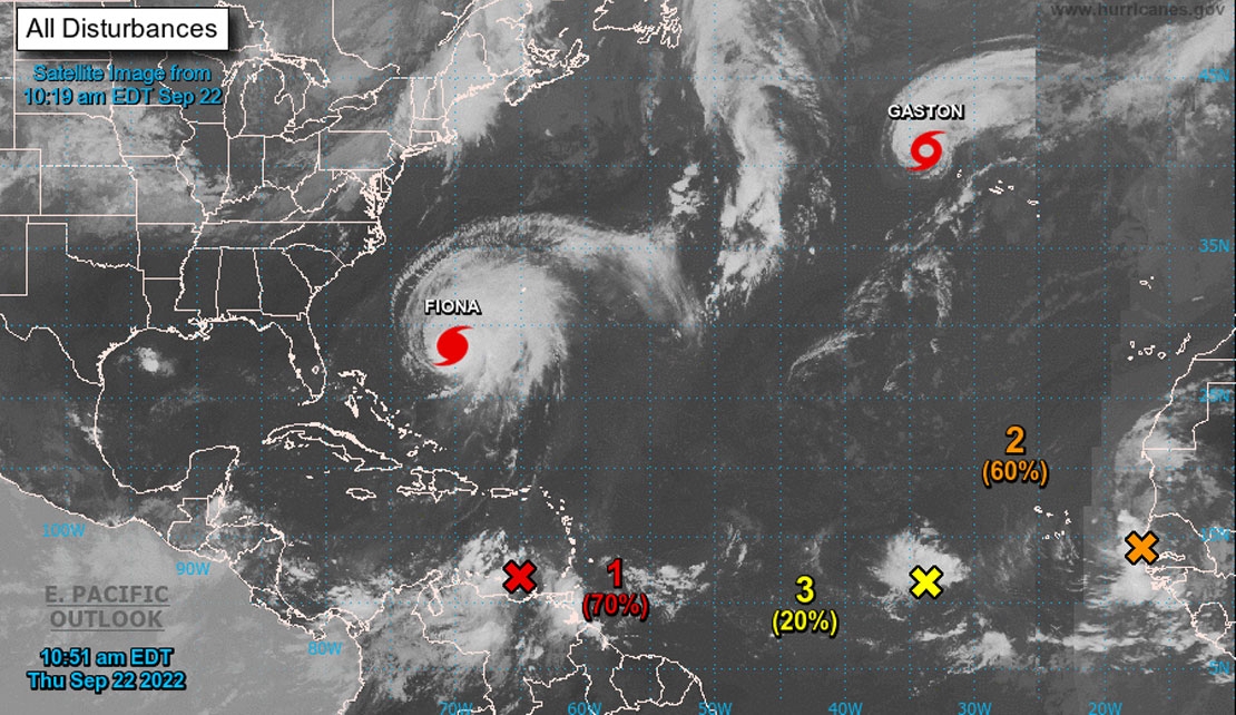 Caribbean on alert for prospective cyclone 5