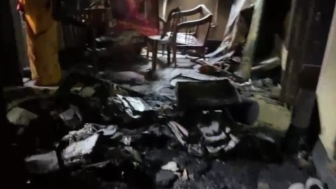 Gita was burnt, the sanctum sanctorum was looted… Violent mob burnt down ISKCON temple in Bangladesh