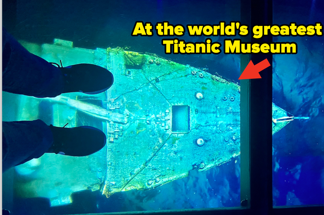 This Titanic Museum enables visitors to feel how cold the water was on that awful night!