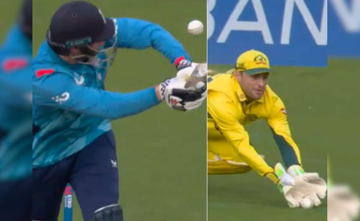 Enjoy: Australia Wicket-Keeper Booed By Crowd After Claiming Grounded Catch vs England