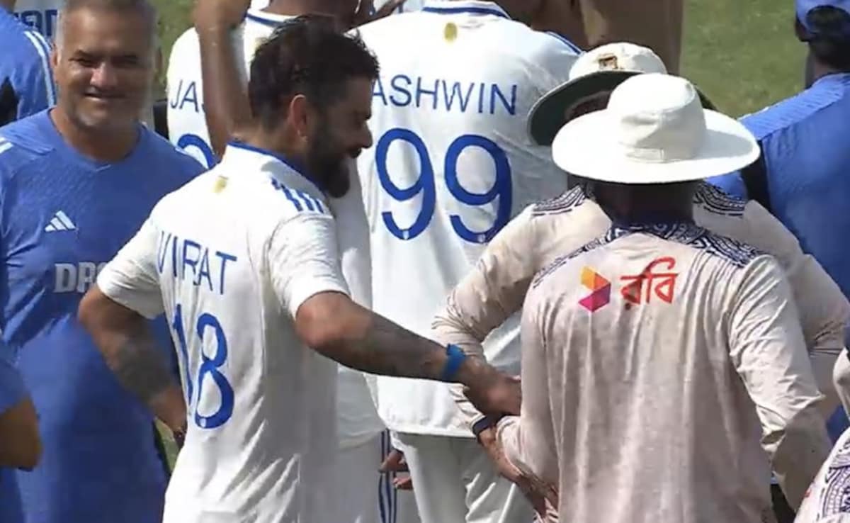 Virat Kohli Gifts Special Retirement Memento To Shakib Al Hasan. Gesture Breaks Internet