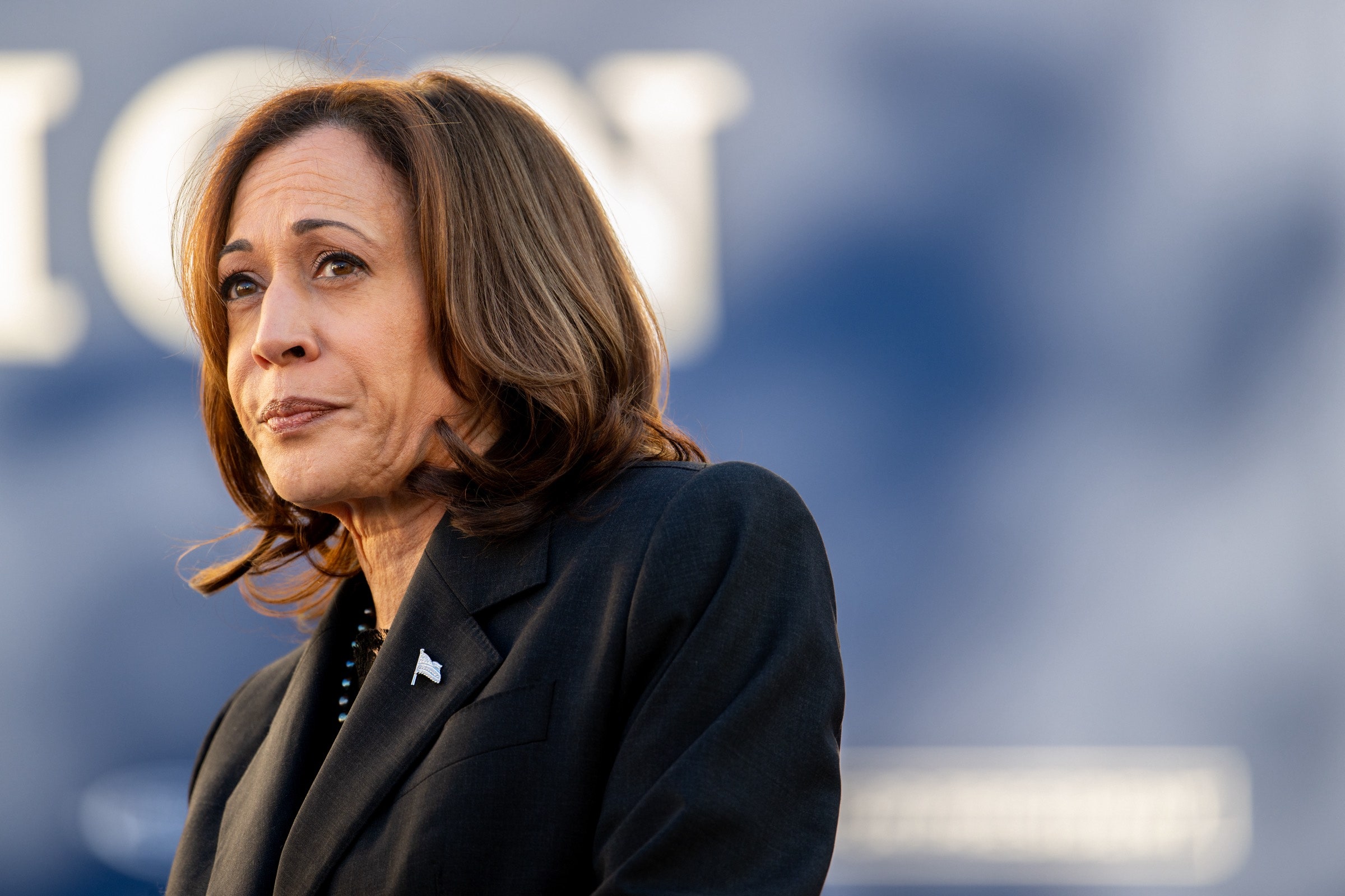 The jet set: Kamala Harris fractures open a beer with Stephen Colbert