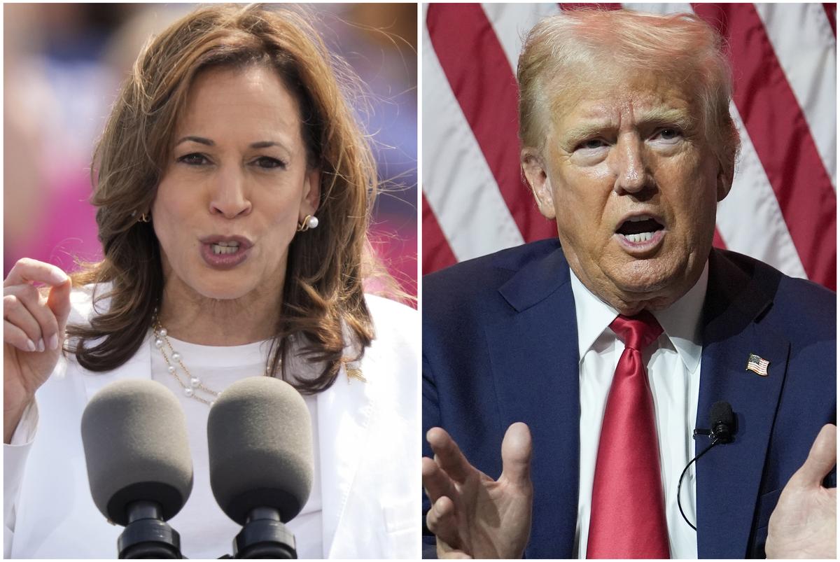 Harris leads Trump by 3 points in tight United States governmental election race: Poll