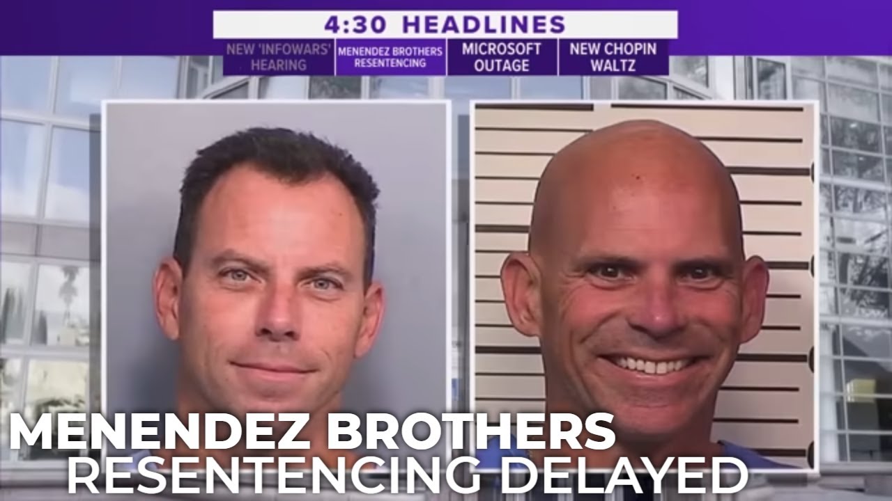 Resentencing postponed for Menendez siblings, leaving hope of early release in limbo