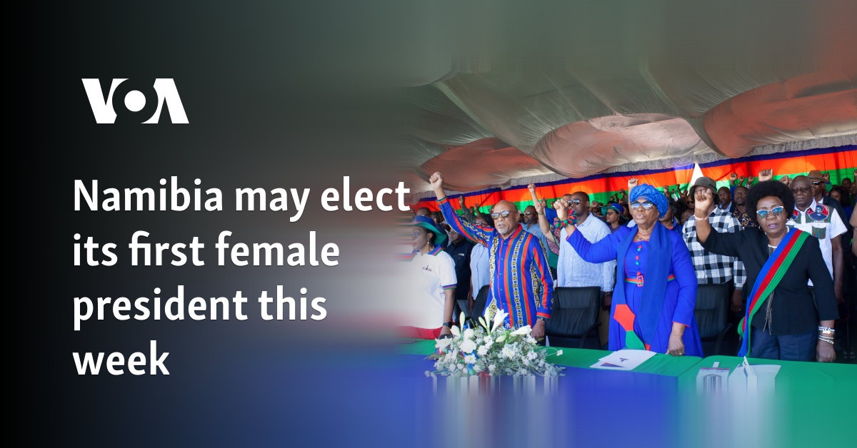 Namibia set for very first female president as contested election count advances