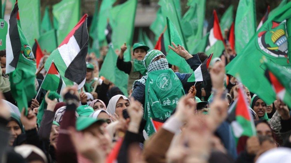 How have Palestinian groups reacted to the ouster of Syria’s al-Assad?