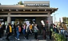 US Starbucks workers’ strike expands to 11 states as Christmas approaches