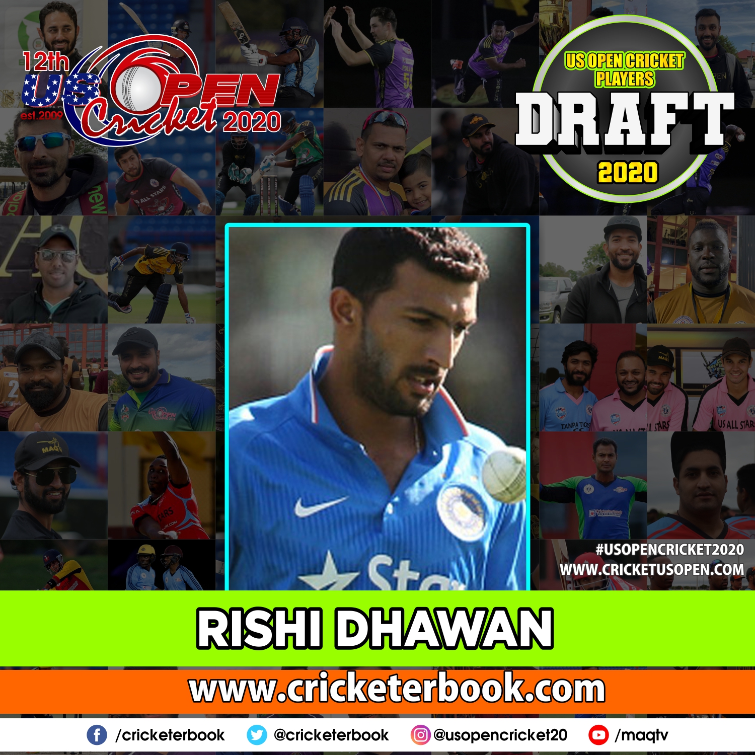 Rishi Dhawan retires from Indian limited-overs cricket